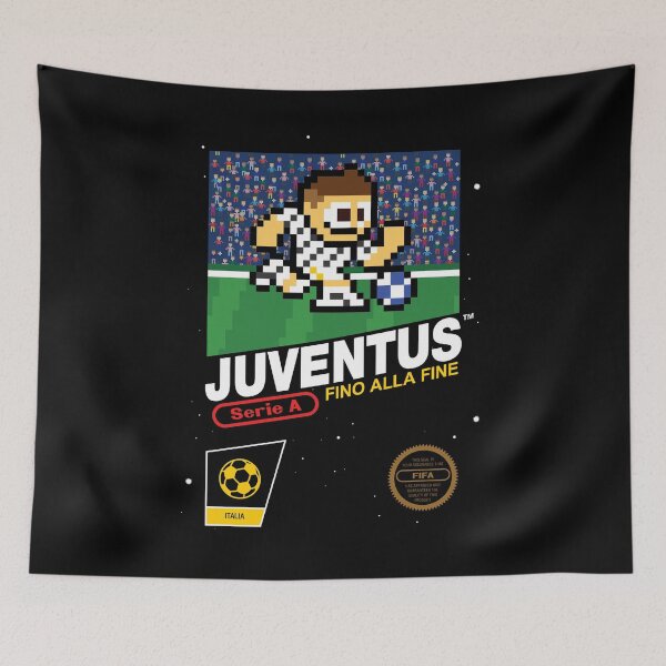 Item preview, Juventus FC v2 (8-bit Football / Soccer Videogame Cart) designed and sold by The Armorsmith.
