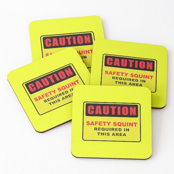 Item preview, Safety Squint Required designed and sold by FiaFiaPress.