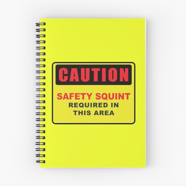 Item preview, Safety Squint Required designed and sold by FiaFiaPress.