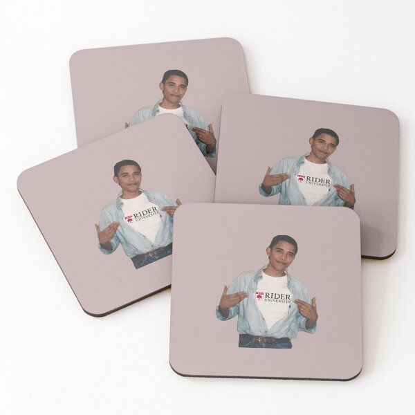 Item preview, barack obama wearing rider university shirt designed and sold by Zoe  Sofia.