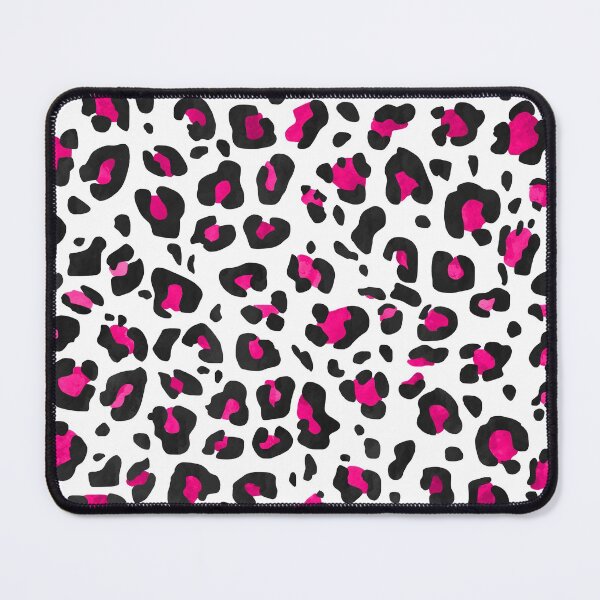 Item preview, Hot Pink, Black and White Leopard Print All Over Animal Pattern designed and sold by Bumblefuzzies.