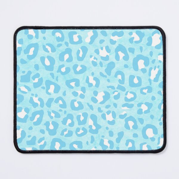 Item preview, Soft Blue Pastel Leopard Print All Over Animal Pattern designed and sold by Bumblefuzzies.