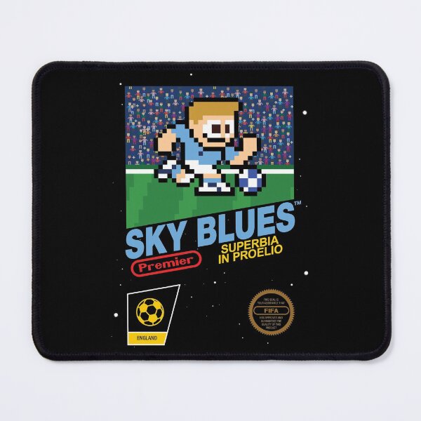 Item preview, The Sky Blues (8-bit Football / Soccer Videogame Cart) designed and sold by The Armorsmith.