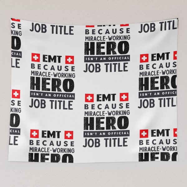 Item preview, Im An Emt, EMT Miracle Worker designed and sold by SportyDogShop.