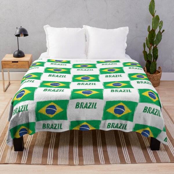 Item preview, Brazilian Distressed Flag designed and sold by OlympicsMerch.