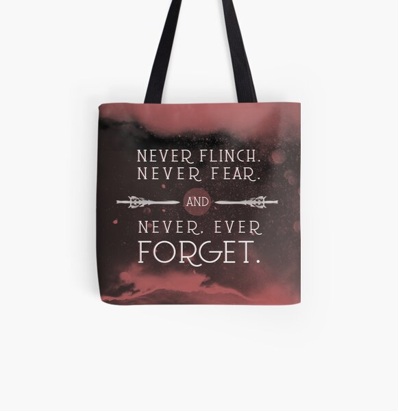 Nevernight - Never Forget All Over Print Tote Bag