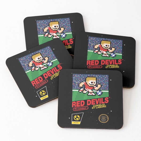 Item preview, The Red Devils (8-bit Football / Soccer Videogame Cart) designed and sold by The Armorsmith.
