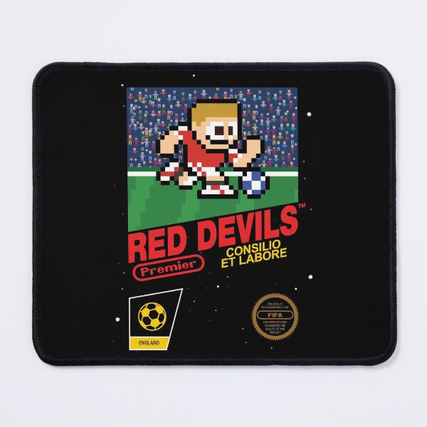 Item preview, The Red Devils (8-bit Football / Soccer Videogame Cart) designed and sold by The Armorsmith.