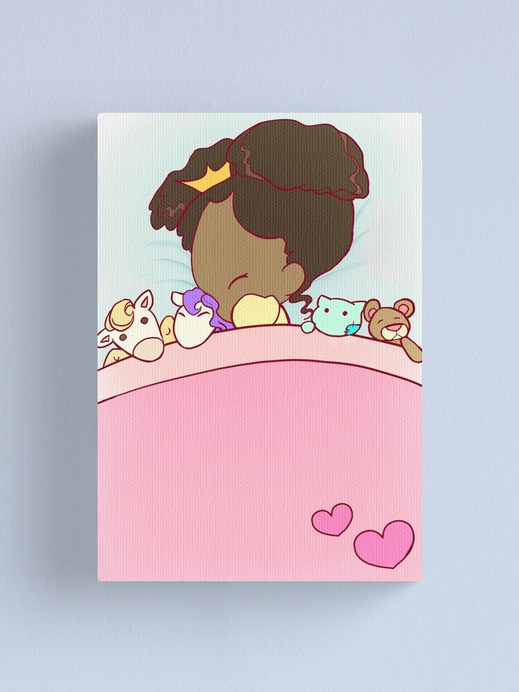 Alternate view of Lil´ Princess sweet dreams Canvas Print