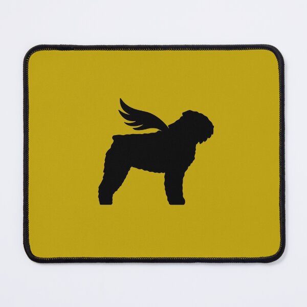 Item preview, Bouvier, Winged Bouvier, Angel Bouvier, Bouvier De Flanders Dog designed and sold by blackdogshop.