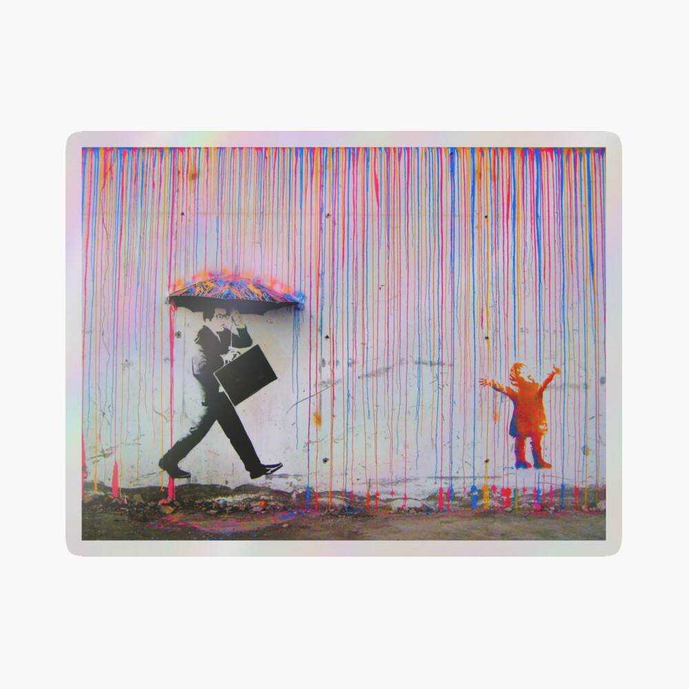 ★Europeam Bob作品『Chase The Rainbow』Banksy ☆Europeam Bob作品『Chase The Rainbow』Banksy