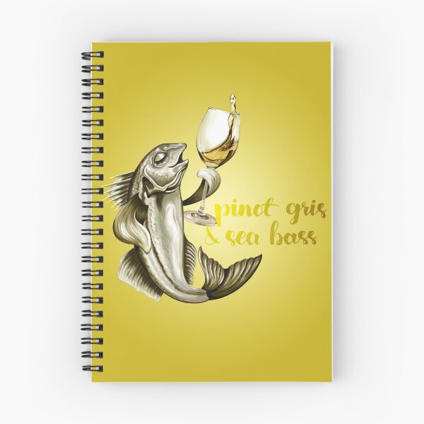Item preview, Sea Bass & Pinot Gris  designed and sold by JuliaPaccone.