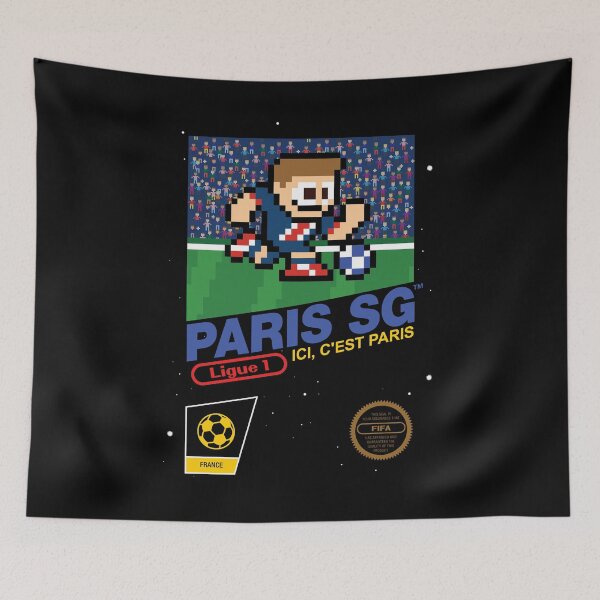 Item preview, Paris SG v2 (8-bit Football / Soccer Videogame Cart) designed and sold by The Armorsmith.