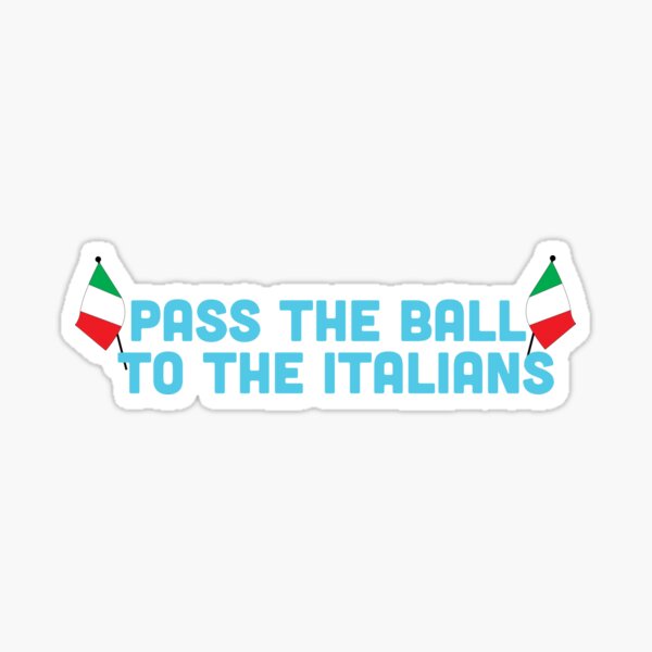 Aperçu de l'œuvre Passer le ballon aux italiens créée et vendue par mlaudym.
