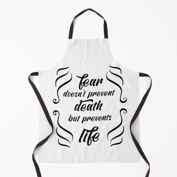 Item preview, Fear doesn't prevent death but prevents life designed and sold by Y2AA.