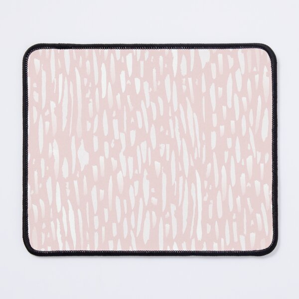Item preview, Painted White Brushstrokes on Pale Pink Backgroung designed and sold by Olga Lashko.
