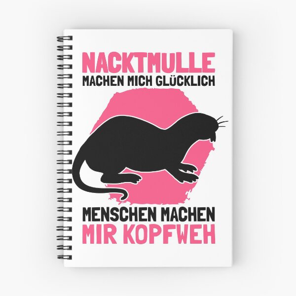 Item preview, Naked mole rat headache rodent rodent sand digger designed and sold by madgrfx.