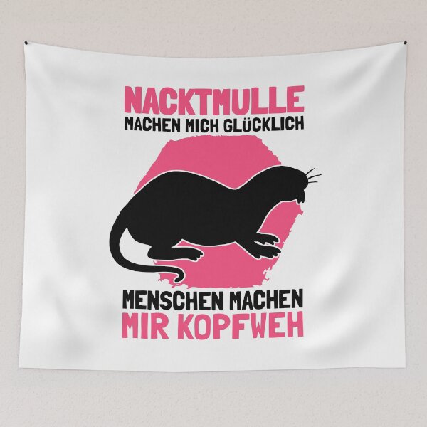 Item preview, Naked mole rat headache rodent rodent sand digger designed and sold by madgrfx.