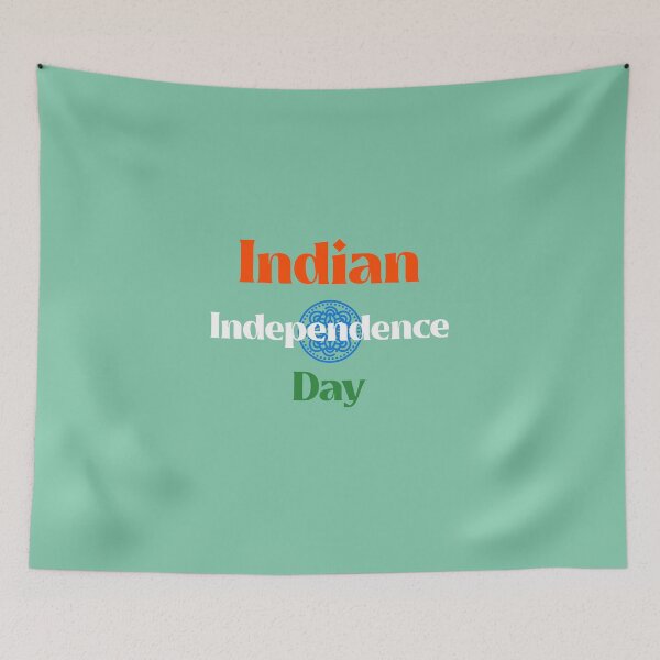 Item preview, Indian Independence Day designed and sold by ThinkAndReflect.