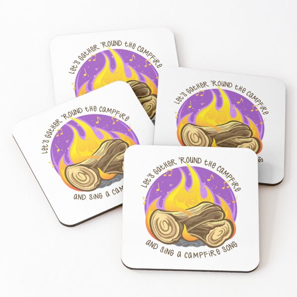 Item preview, Let's Gather 'Round The Campfire designed and sold by Martini-Four.