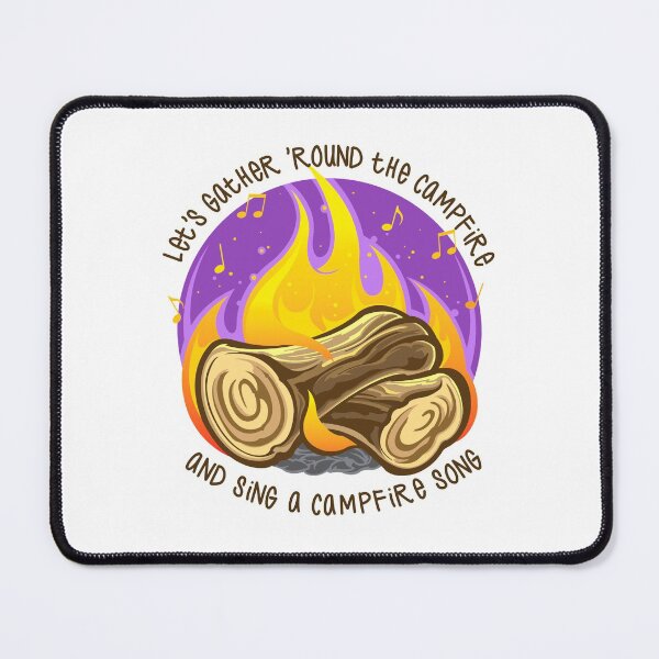 Item preview, Let's Gather 'Round The Campfire designed and sold by Martini-Four.