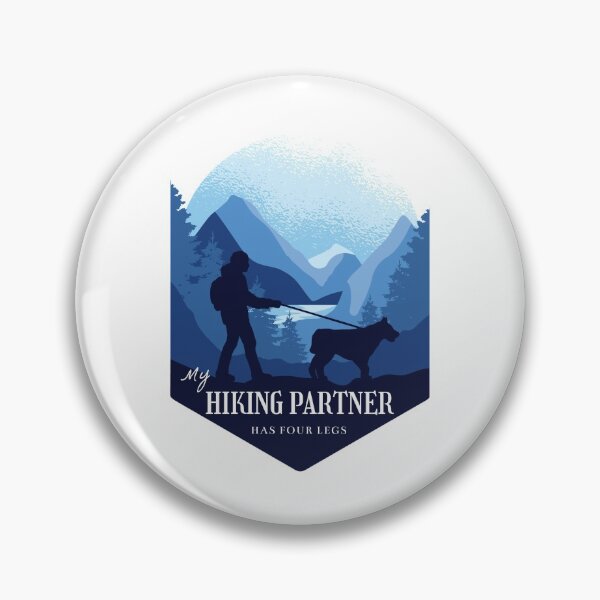 Item preview, My Hiking Partner Has Four Legs, For Dog Lover, Hiking Lover designed and sold by RoManSmArt.