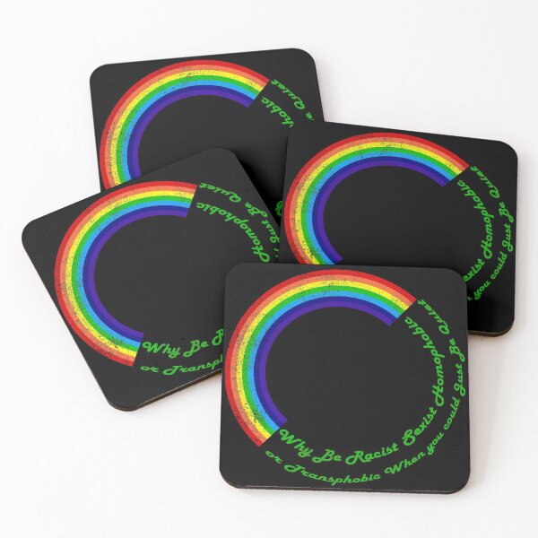 Item preview, Why Be Racist Sexist Homophobic or Transphobic designed and sold by freeArt10.
