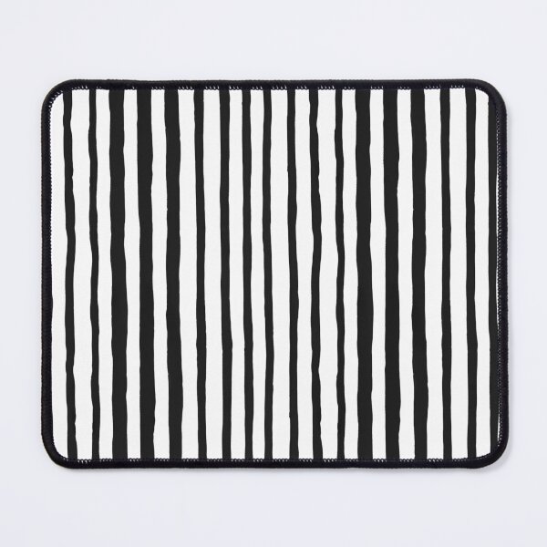 Item preview, Black and White Stripes - Vertical designed and sold by latheandquill.
