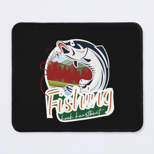 Item preview, Fishing Hook Heartbeat designed and sold by Hero Prod.