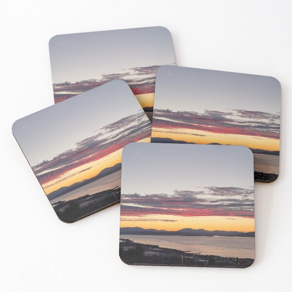 Artikelvorschau, Sonnenuntergang in Port Glasgow entworfen und verkauft von PortPrints.