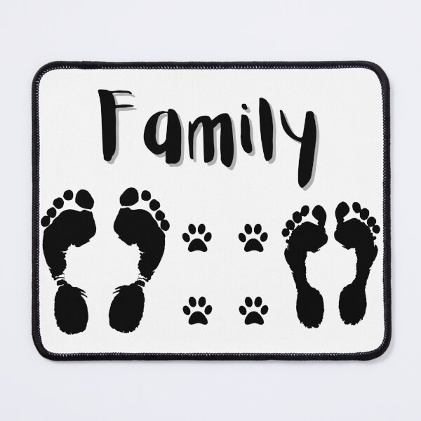 Item preview, My Pet My Family, Footprint - Pet Lovers designed and sold by SheetalMourya.