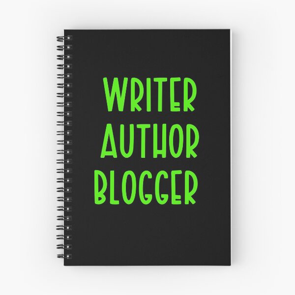 Aperçu de l'œuvre ECRIVAIN AUTEUR BLOGUER; VERT créée et vendue par WoollyOrbit2000.