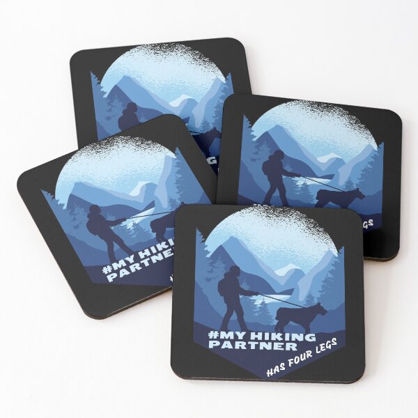 Item preview, My Hiking Partner Has Four Legs, For Dog Lover, Hiking Lover designed and sold by RoManSmArt.
