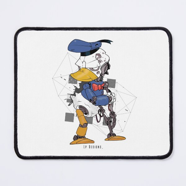 The Cyborg Duck Mouse Pad