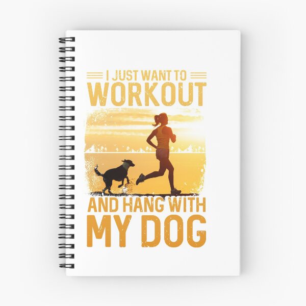 Item preview, I JUST WANT TO WORKOUT AND HANG WITH MY DOG designed and sold by HASSANBADRI2050.