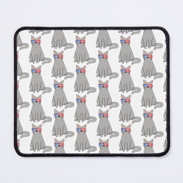 Item preview, Cat Pate, Cat wearing American Flag Sunglasses - Cat designed and sold by SheetalMourya.