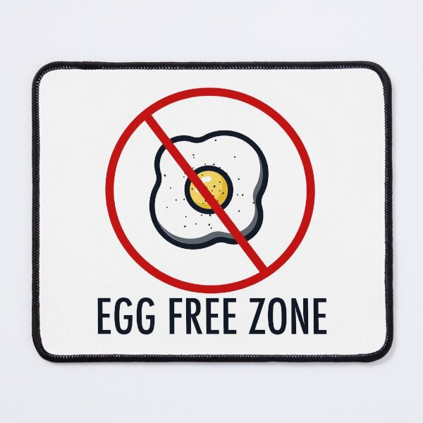 Item preview, Egg Free Zone Food Allergy designed and sold by Epic Love Designs.