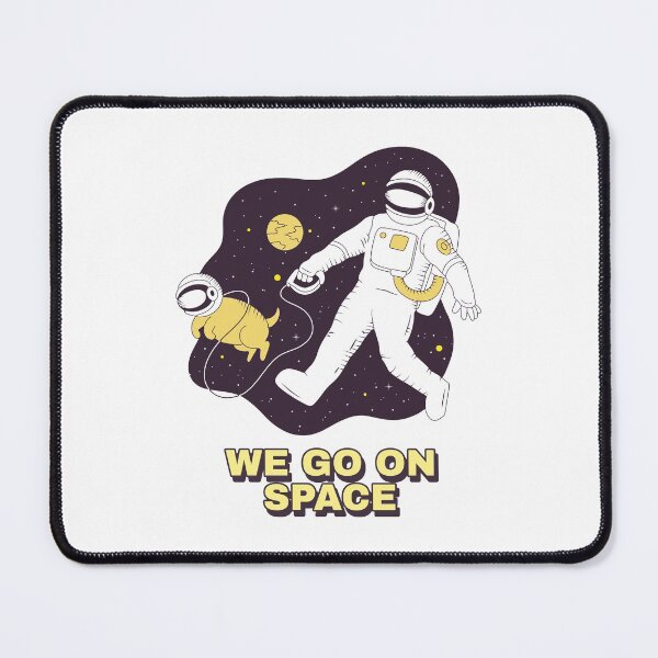 Item preview, Astronaut Space Dog Walking designed and sold by Blok45.