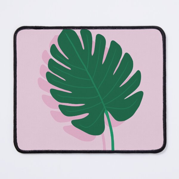 Item preview, Tropical Monstera Leaf (pink) designed and sold by Design Minds Boutique.