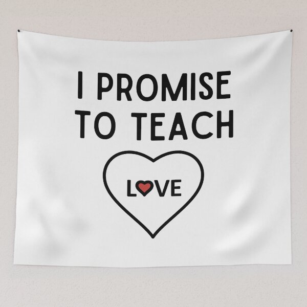 Item preview, I promise to teach love designed and sold by DaniBazz.