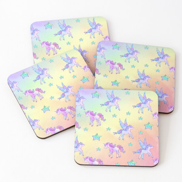 Item preview, Unicorn and Pegasus Pattern designed and sold by Poetic Patterns Studio.