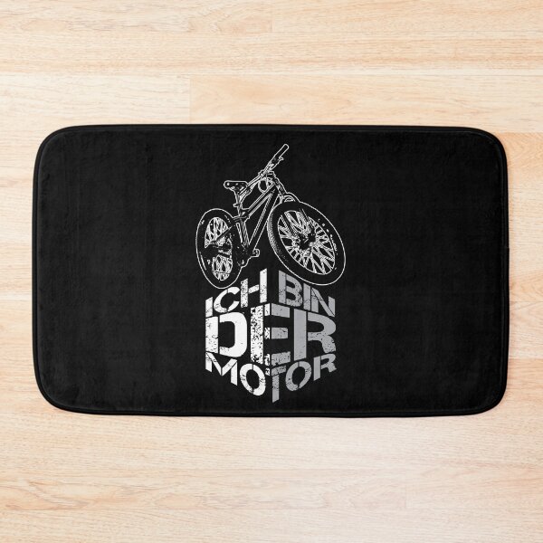 Item preview, Biker bike cycling I am the motor saying design designed and sold by brunsch-print.