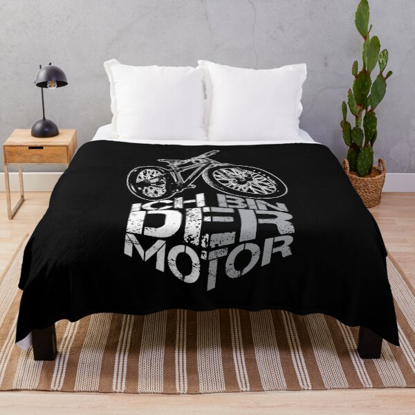 Item preview, Biker bike cycling I am the motor saying design designed and sold by brunsch-print.