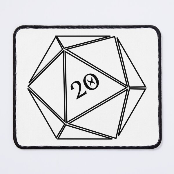 Item preview, Nat20 | Black designed and sold by princesnoozy.
