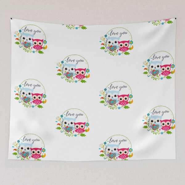 Item preview, owl  love you designed and sold by zebra design.