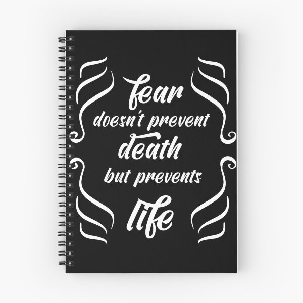 Item preview,  Fear doesn't prevent death but prevents life designed and sold by Y2AA.