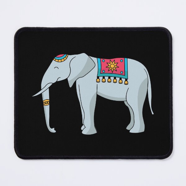 Item preview, Asian Elephant with Decorations Animals designed and sold by Blok45.