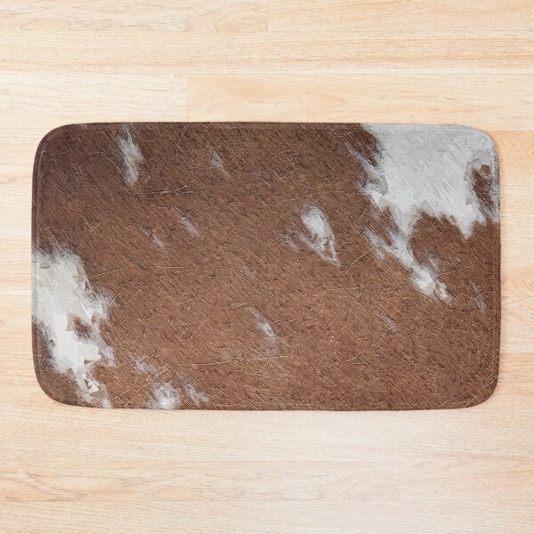 Item preview, Faux Brown Cow-hide Painting designed and sold by cadinera.