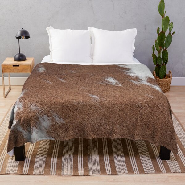 Item preview, Faux Brown Cow-hide Painting designed and sold by cadinera.