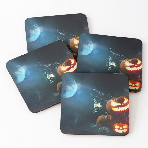 Item preview, Halloween scary pumpkin night designed and sold by urban-color.